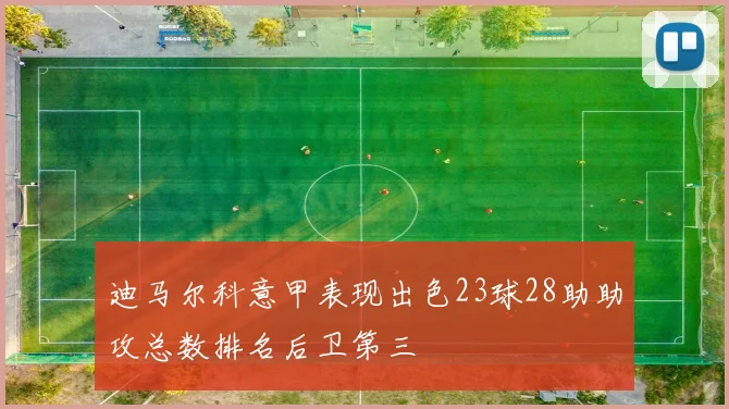迪马尔科意甲表现出色23球28助助攻总数排名后卫第三