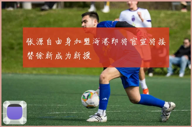 张源自由身加盟海港即将官宣将接替徐新成为新援